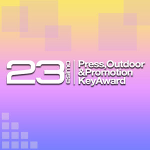 Iscrizione al 23° Press, Outdoor & Promotion Key Award